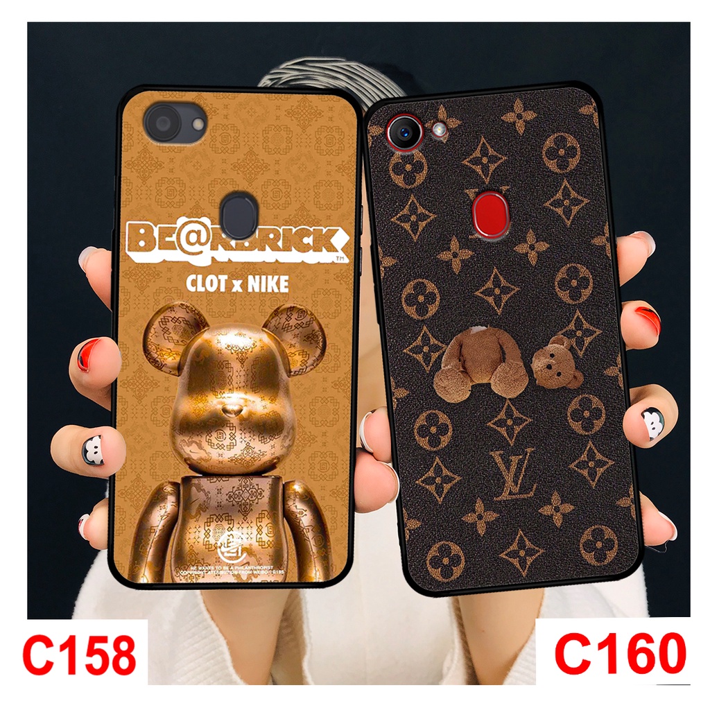 Ốp lưng Oppo F5 - F7 in hình gấu bearbrick thời trang cao cấp. Ốp oppo rẻ bền đẹp.