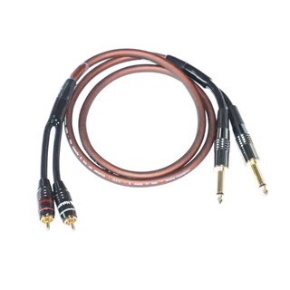 Dây 2 đầu av ra 2 đầu 6ly dài 1m
