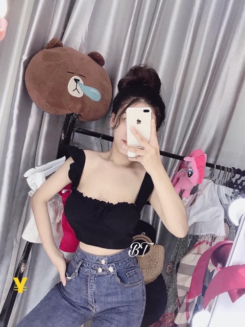 Áo cánh tiên kèm mút ngực thin borip