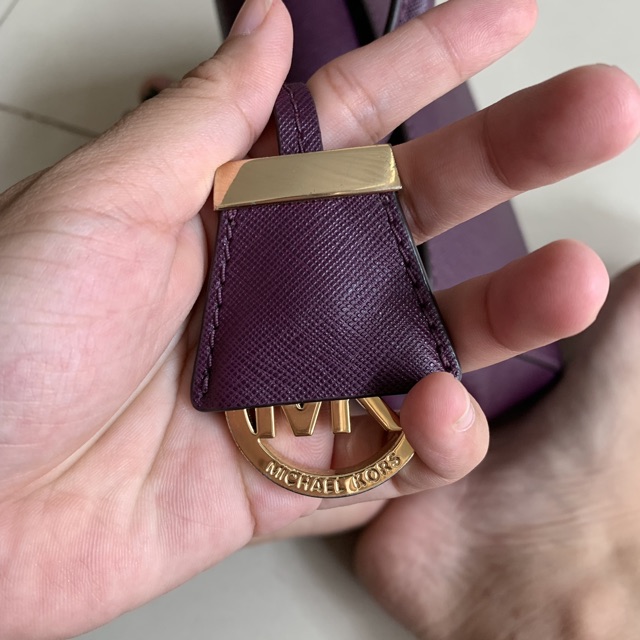 Túi mk sz mini màu plum