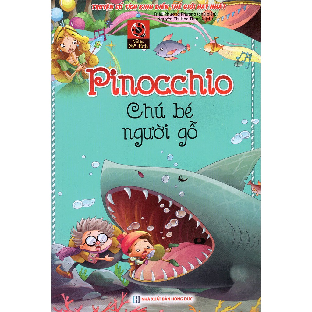 Sách - Vườn Cổ Tích - Pinocchio Chú Bé Người Gỗ