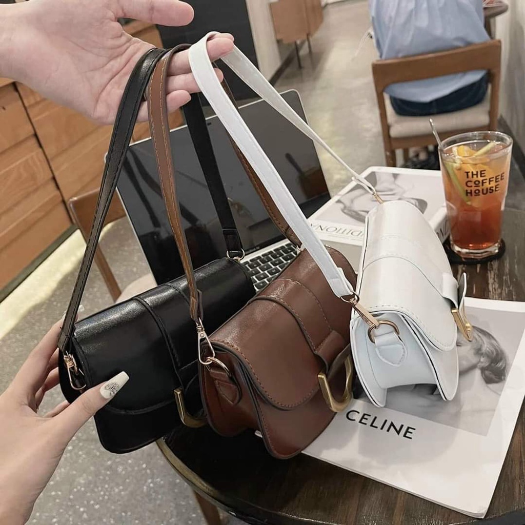 Túi đeo chéo đi chơi đựng điện thoại thời trang kẹp nách da cao cấp sang trọng Samsora store KN2130