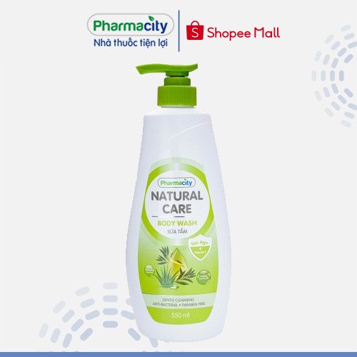 Sữa tắm Pharmacity Natural Care Body wash (550g)