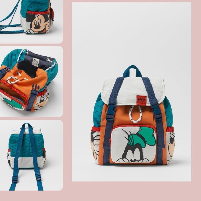 Balo hàng Z.r họa tiết hình mickey cho bé trai bé gái new 2022 XIAOMIMI T2.033