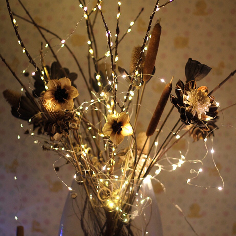 Đèn Led Trang Trí Màu Vàng - Trắng