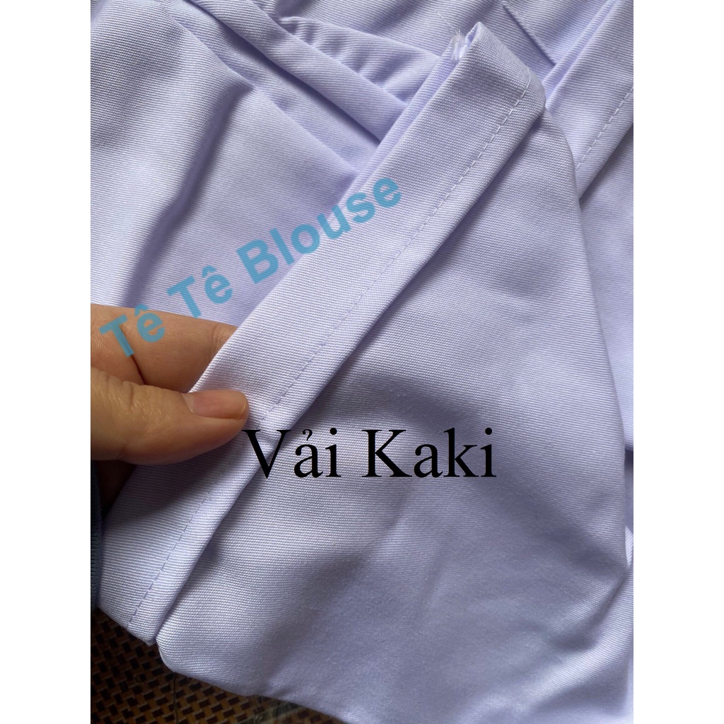 Áo Blouse Dài Ngang Gối, Dài Tay Nam Nữ, Áo Choàng Bác Sĩ, Phòng Thí Nghiệm, Thẩm Mỹ Viện, Vải Kaki Và Thô (Giá Sỉ)