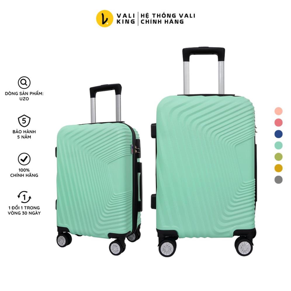 Vali kéo du lịch cao cấp UZO-212 kích thước 20, 24 inch chính hãng Hùng Phát - Bảo hành 5 năm