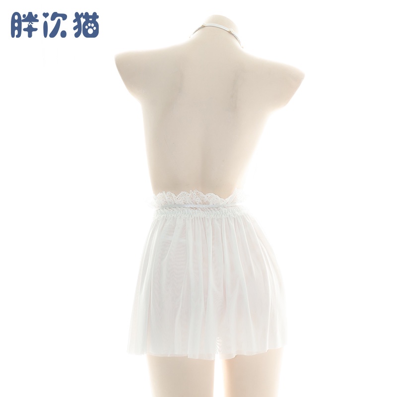 Đầm Ngủ Hai Dây Vải Voan Xuyên Thấu Phong Cách Hy Lạp Quyến Rũ | BigBuy360 - bigbuy360.vn