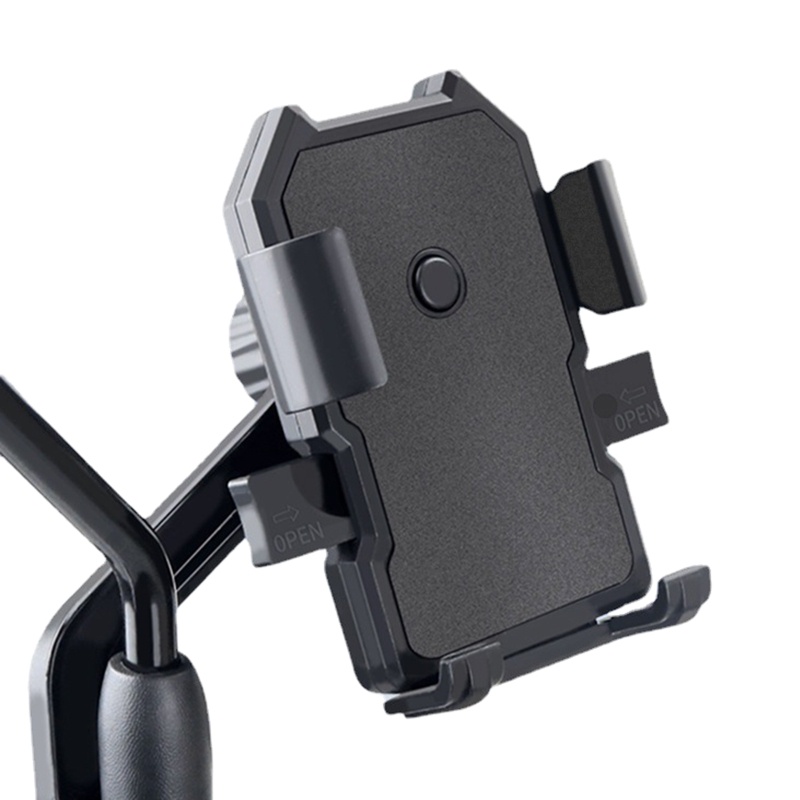 Giá Đỡ Điện Thoại Kiêm Sạc Không Dây Có Thể Điều Chỉnh Cho Xe Đạp / Xe Máy