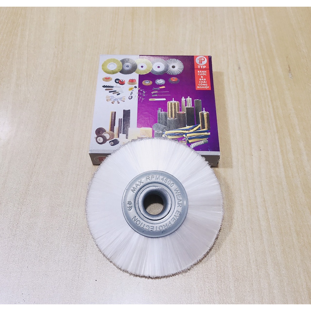 Bánh Cước Nylong Trắng 100X16X16