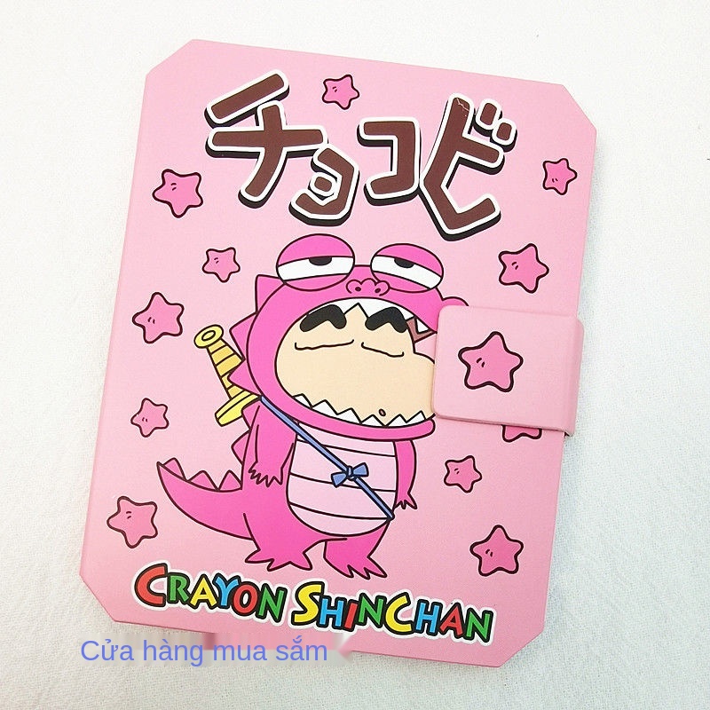 Hộp bánh quy hình khủng long nhỏ có giới hạn của Japan Crayon Shin-chan, cùng một hộp đựng bút chì dung tích lớn, hộp đự