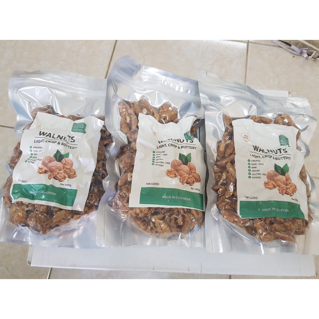 Nhân óc chó nhập Mỹ 500Gr