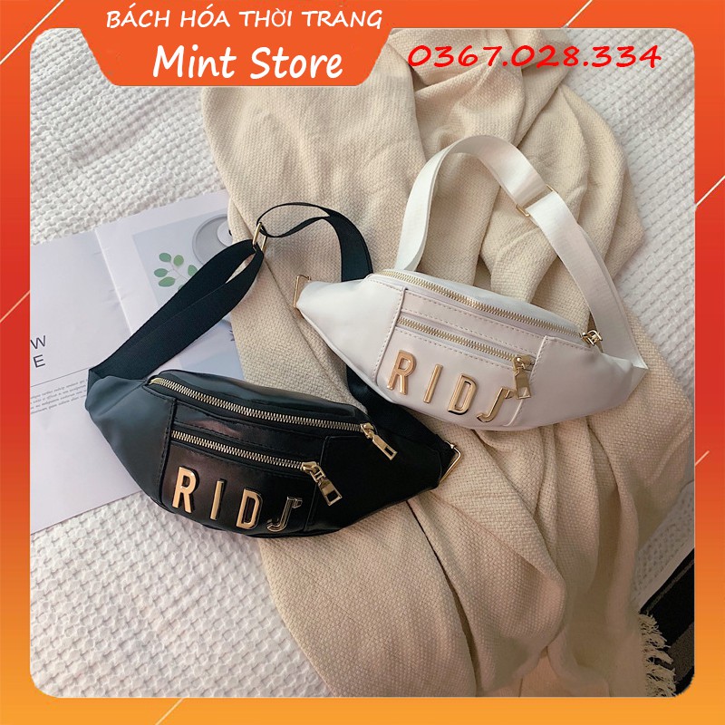 TÚI BAO TỬ NỮ RIDS 🍑FREESHIP🍑 TÚI ĐEO BỤNG NỮ PHỐI DA MỀM MỊN CỰC ĐẸP HH 52