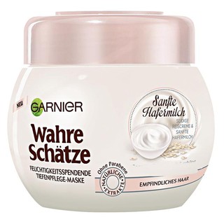 Kem ủ tóc chiết xuất sữa yến mạch Garnier Wahre Schätze