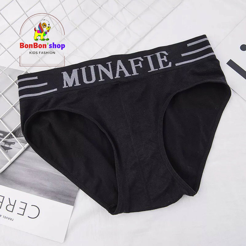 Quần lót mam Munifie, Quần Lót Dệt Kim Nam hàng đẹp vải mềm, dáng đẹp Freesize cho người 60-80kg
