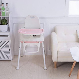 GHẾ ĂN DẶM TẶNG KÈM YẾM TAM GIÁC CHO BÉ GHẾ ĂN DẶM HANBEI MẪU MỚI 2020 + ĐỆM + BÁNH XE [CHÍNH HÃNG BAO BÌ XANH]