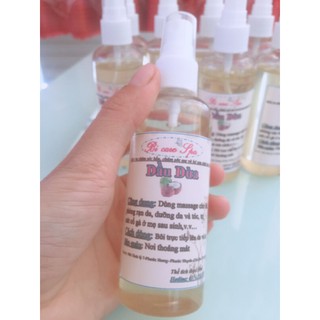 Dầu dừa massage em bé