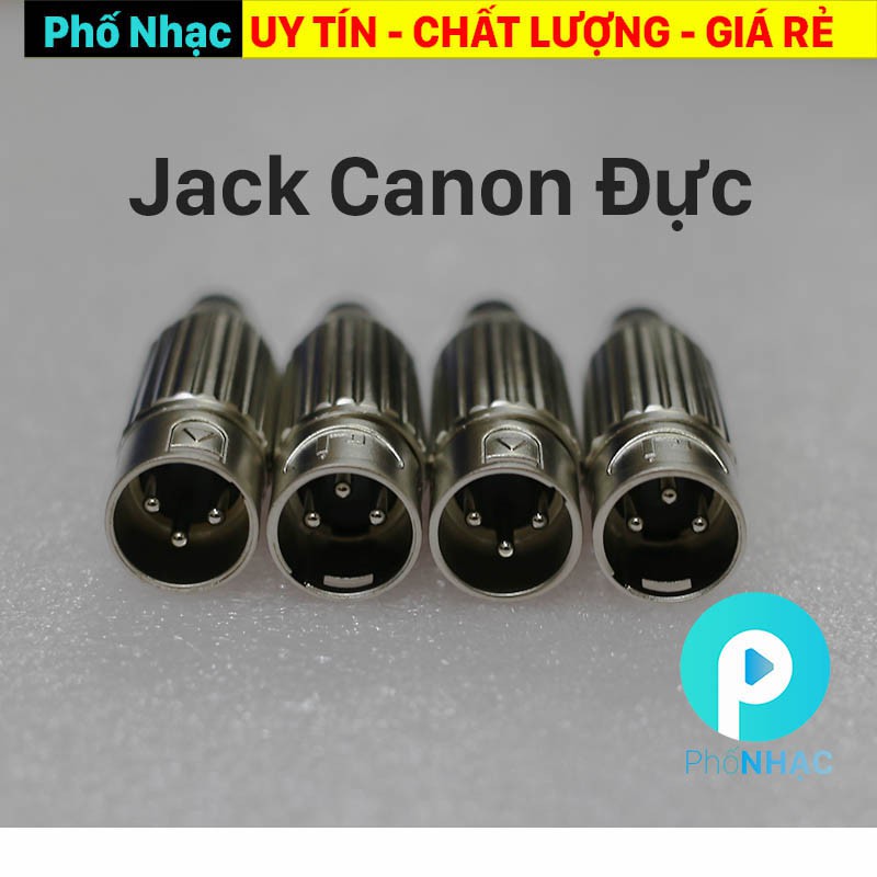 [Mã ELHACE giảm 4% đơn 300K] Jack canon Đực Cái, Jack canon, XLR chữ J hàng loại 1