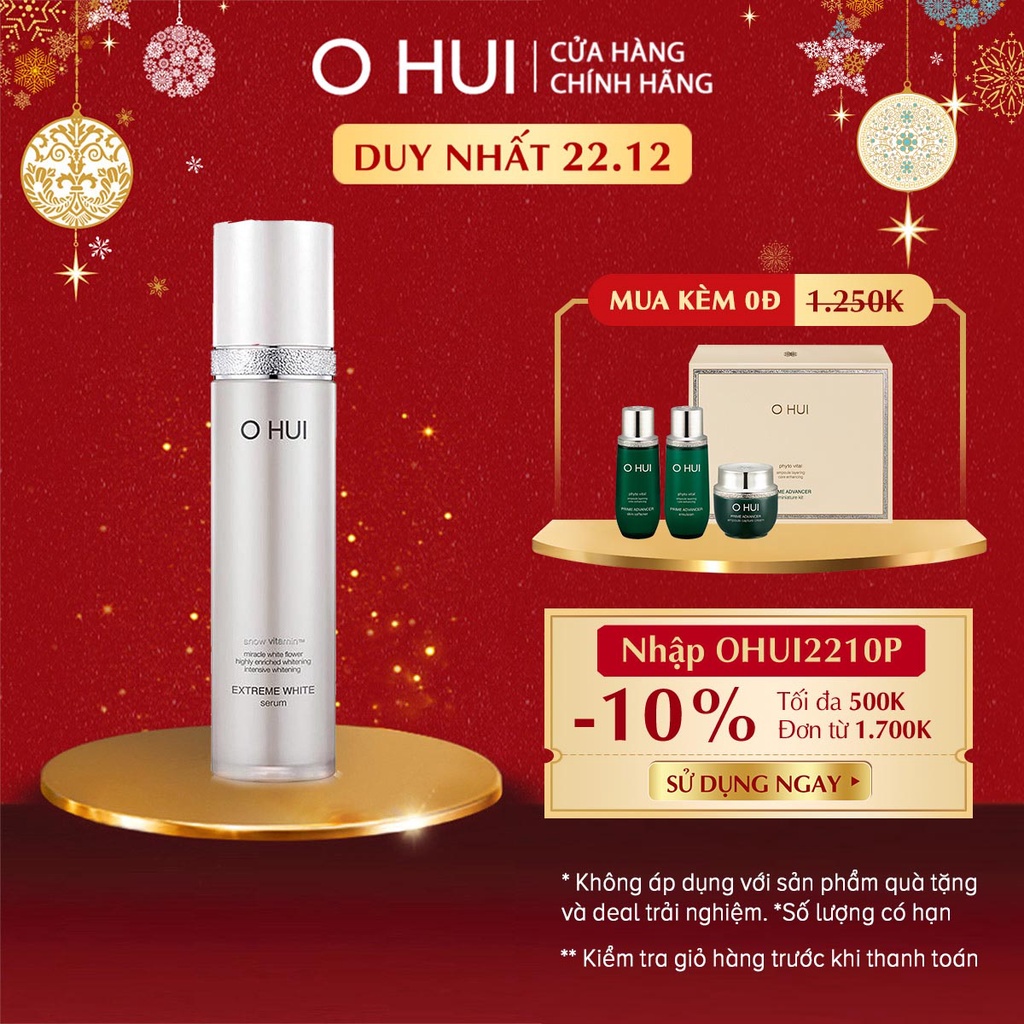 Tinh chất dưỡng trắng OHUI Extreme White Serum 45ml