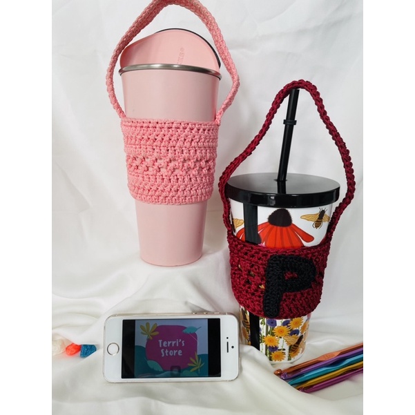 Quai xách đựng ly Starbucks Handmade Thủ công cho Ly 16Oz