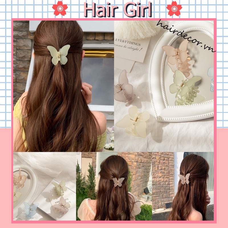 Kẹp Tóc Hình Bướm Phong Cách Hàn Quốc Thanh Lịch