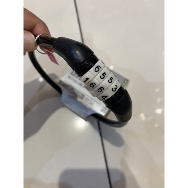 Khoá dây bảo mật 4 số siêu an toàn hàng Nhật Bản