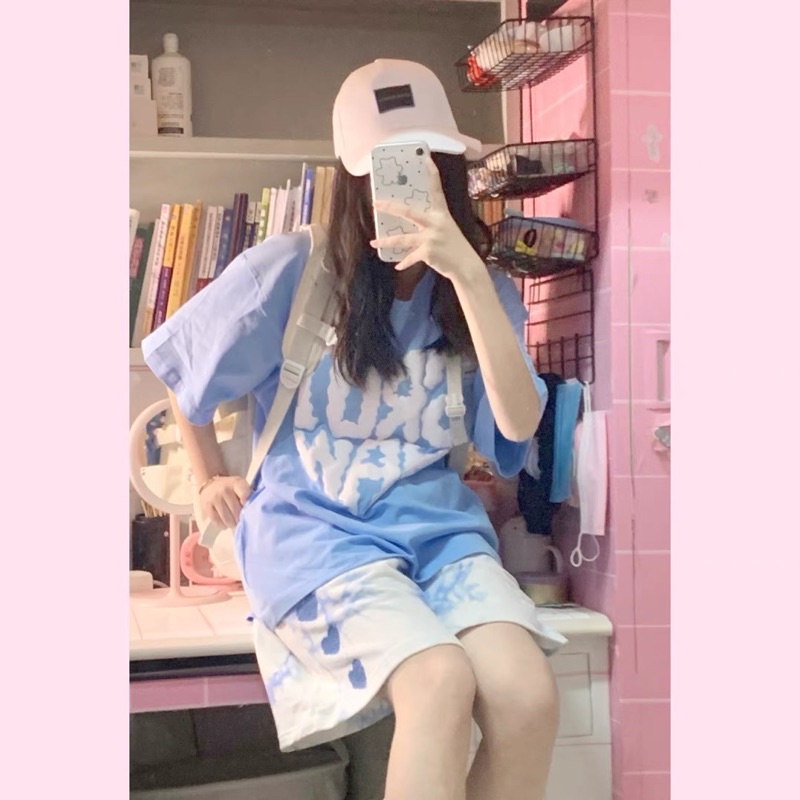 Sét áo chữ ngực + quần loang tim | BigBuy360 - bigbuy360.vn