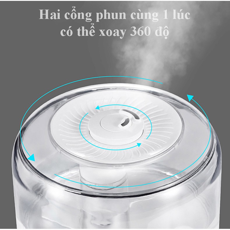 Máy Phun Sương Tạo Độ Ẩm Cân Bằng Hệ Hô Hấp - Máy Khuếch Tán Tinh Dầu