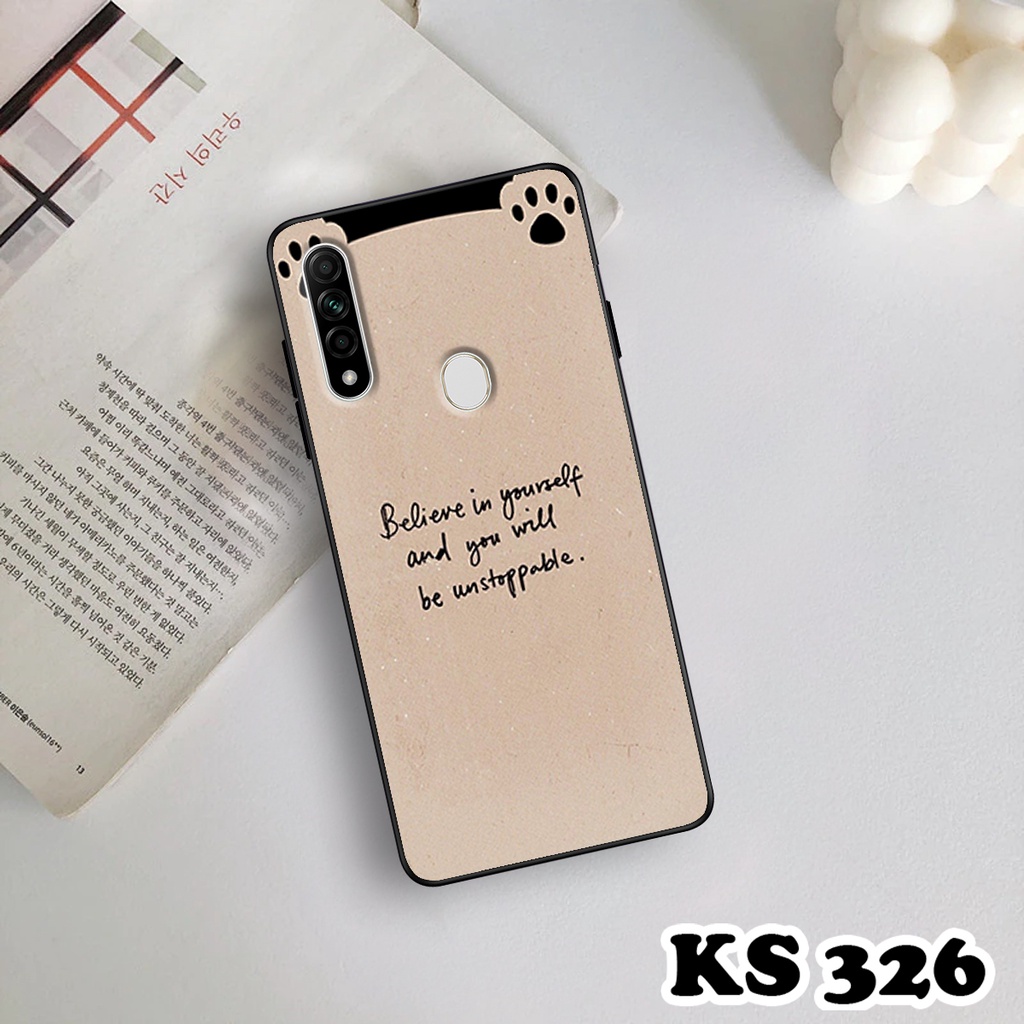 Ốp lưng Oppo A8 - Oppo A31 2020 - Oppo A91 - Ốp in hình Tai thỏ - Chất liệu TPU cao cấp