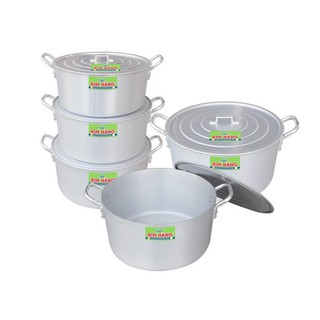 Bộ nồi nhôm kim hằng 5 nồi khg-0331