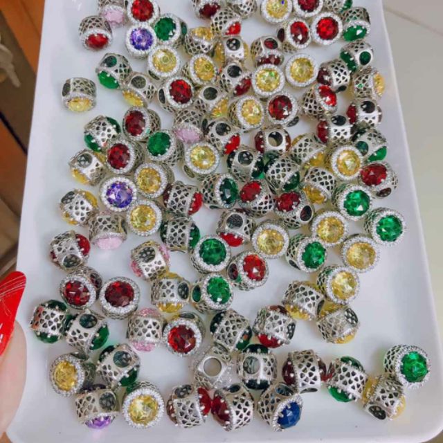 Charm bạc S925 đủ màu