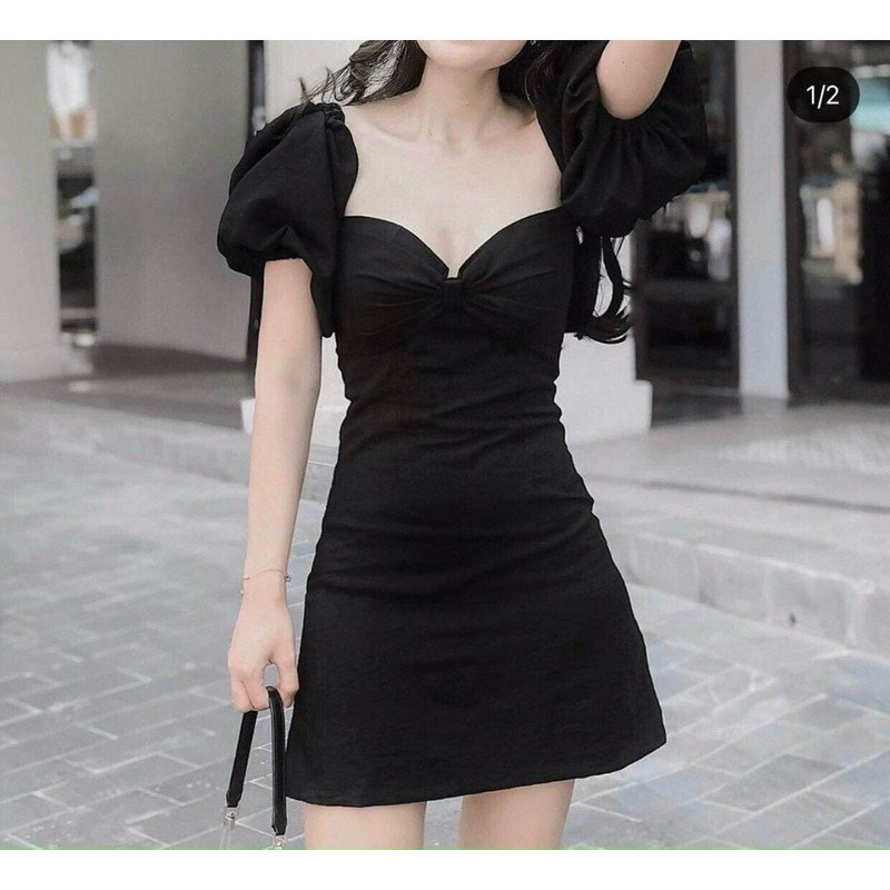 [Mã WAMT1505 giảm 10K đơn 0K] AVY DRESS - ĐẦM NƠ NGỰC TAY PHỒNG SIÊU XINH | BigBuy360 - bigbuy360.vn