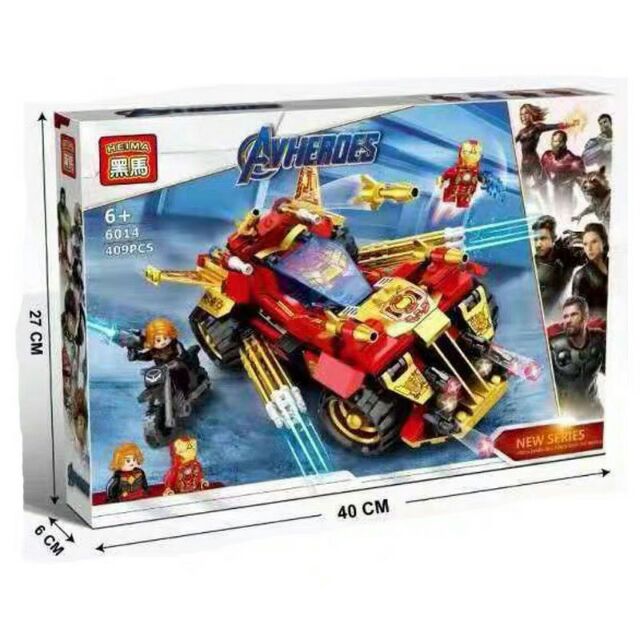 Bộ lego lắp ráp siêu anh hùng Avengers 409 chi tiết