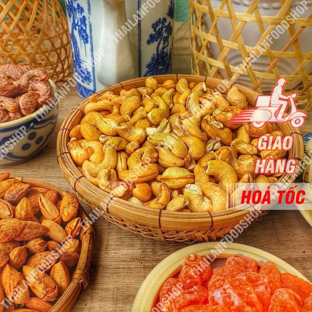 Hạt Điều A Cồ Tách Lụa Lon 500Gram