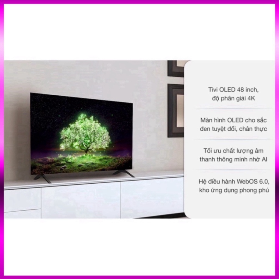 Mạnh Tuyên_ Gia_Re __zin.. (mới) Tivi OLED LG 4K 48 inch 48A1PTA _Giao nhanh , lắp đặt miễn phí đầy đủ toàn quốc chất lư
