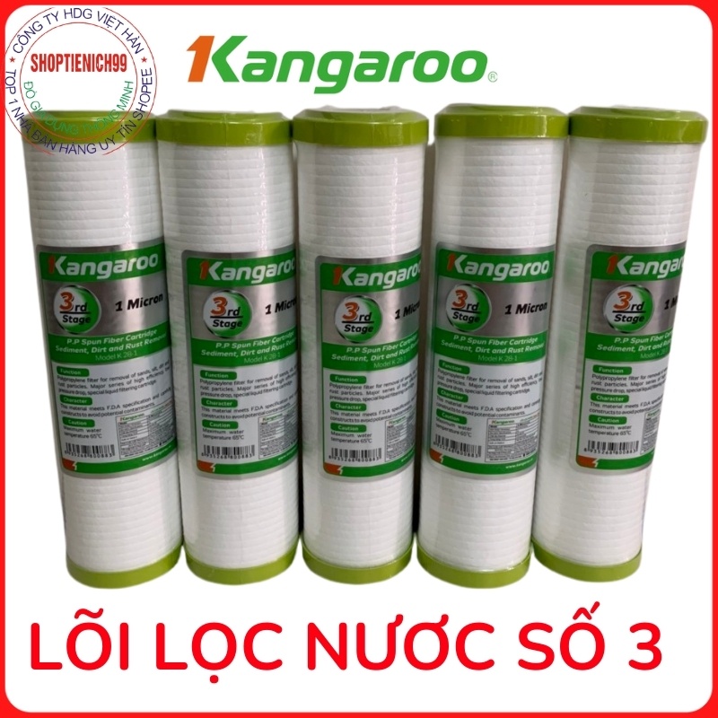 Lõi Lọc Nước Số 3 Kangaroo.