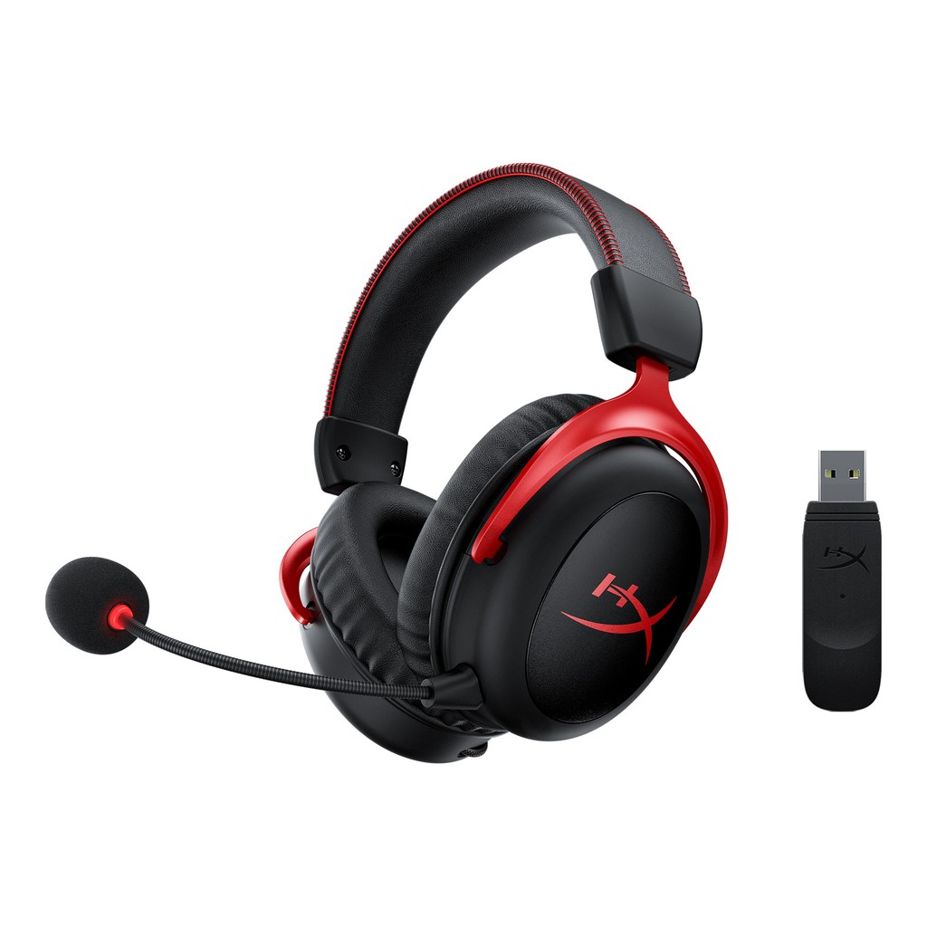 Tai nghe Kingston HyperX Cloud 2 Wireless 7.1 chuyên game Màng loa 53mm Mic khử ồn