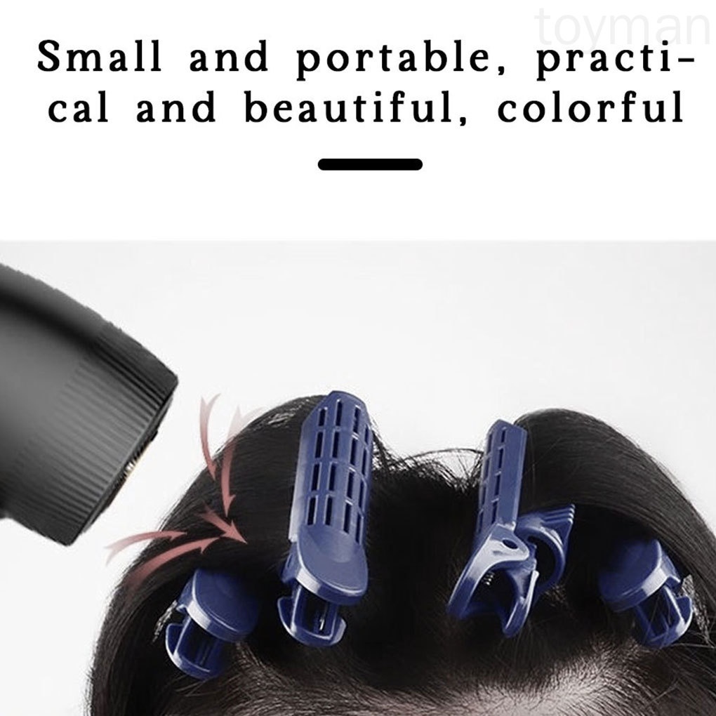 [Hàng mới về] Kẹp uốn tóc xoăn gợn sóng bằng nhựa tiện lợi