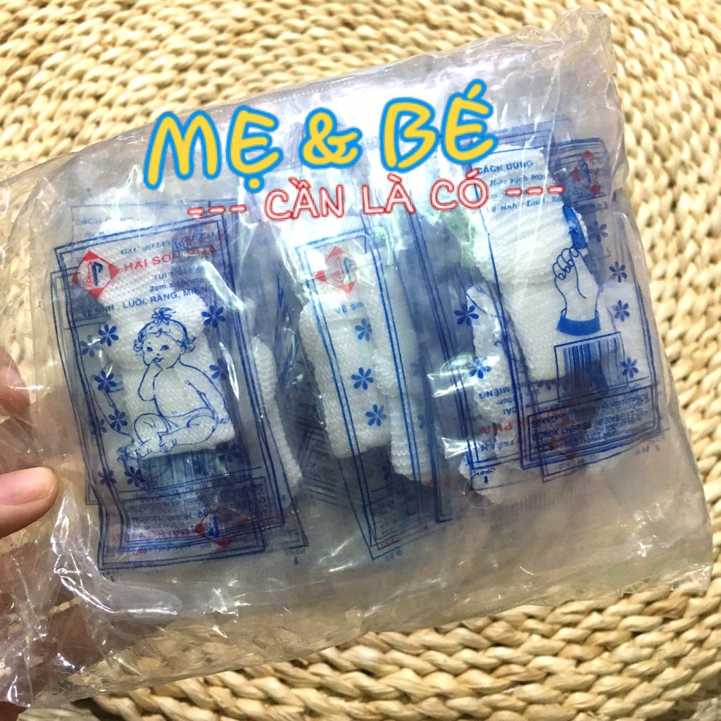 Gói 50 Gạc Rơ Lưỡi Cho Bé DongFa