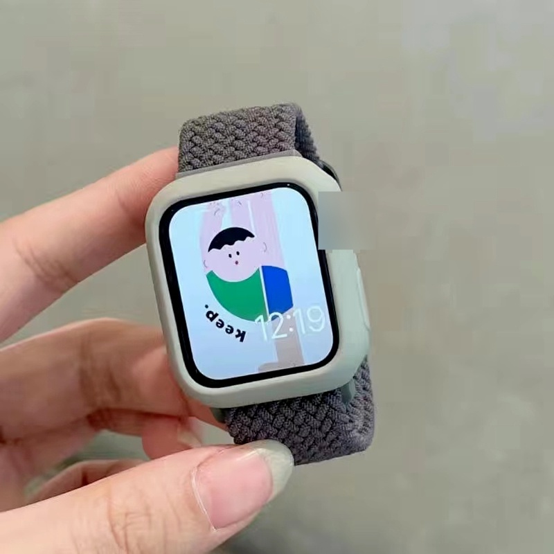 Dây Đeo Nylon Co Giãn Cho Đồng Hồ Thông Minh Apple Watch Ultra 8 SE 7 6 41mm 45mm 40mm 44mm 49mm iWatch Serie 5 4