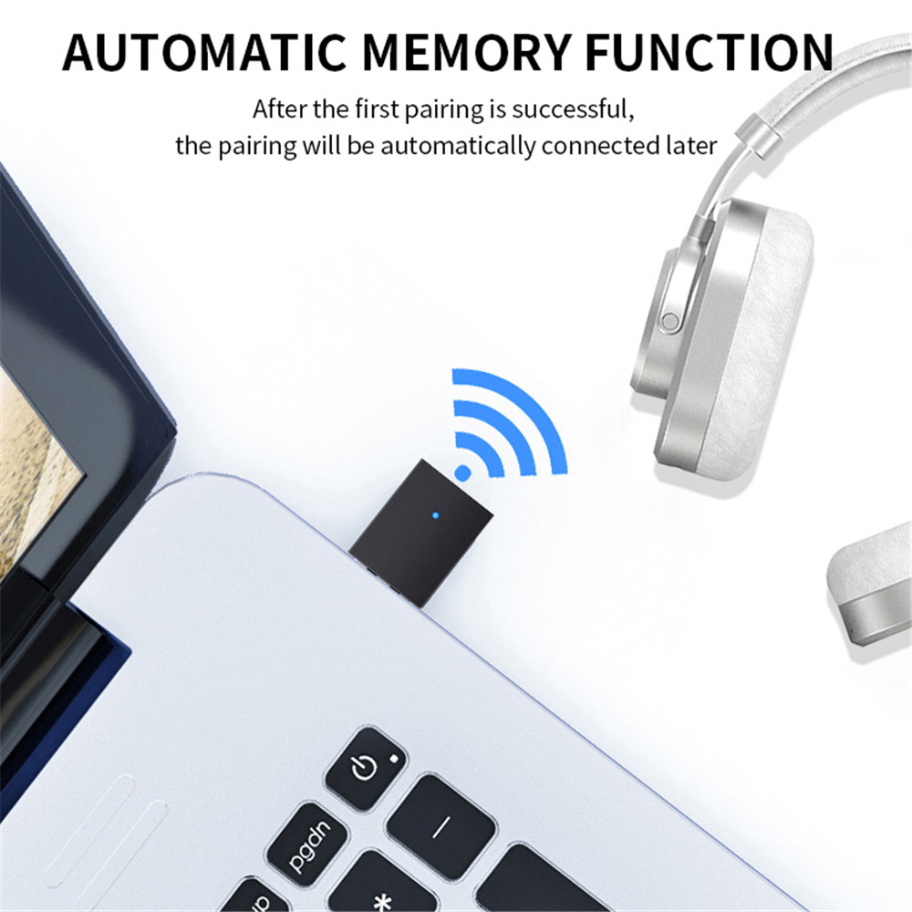 Usb Phát Tín Hiệu Âm Thanh Bluetooth 5.0 Cho Laptop