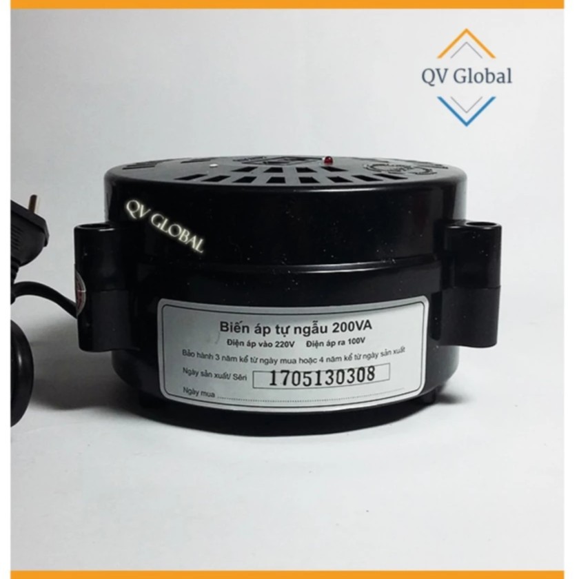 Đổi nguồn LIOA 200VA vào 220V ra 100V