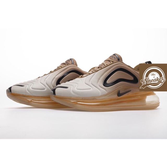 Giầy AIR MAX 720 nâu viền đen thể thao thời trang sneaker nam, nữ đi chơi phố Còn Hàng đổi trả trong 7 ngày !