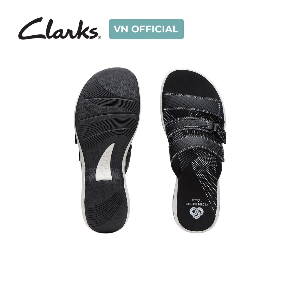 Dép xăng đan nam CLARKS Brinkley Coast màu đen