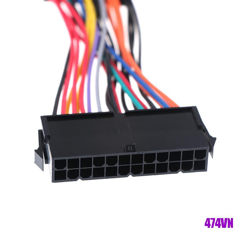 Cáp Nguồn Atx Psu 24pin Female Mini 24p Male Cho Dell 780 980 760 960 Pc