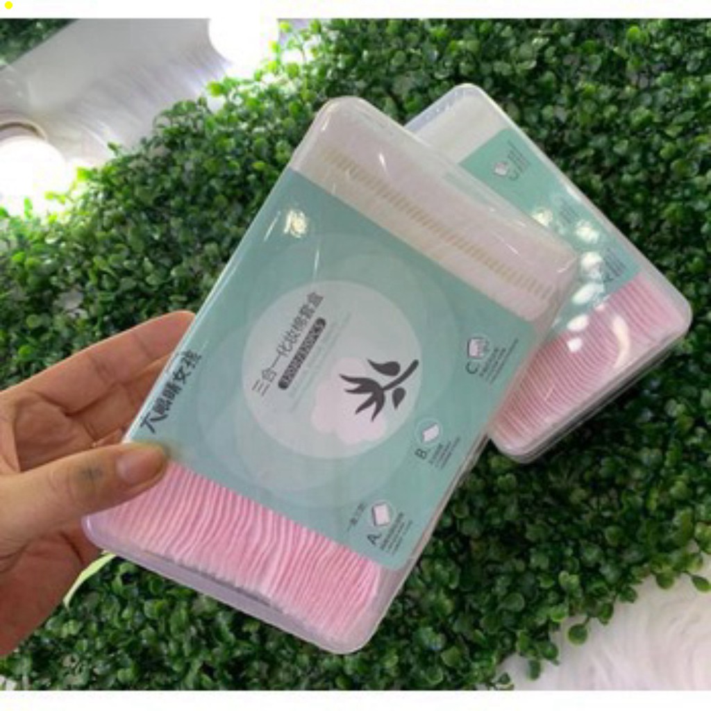 Hộp Bông Tẩy Trang Siêu Xịn Siêu Hot [Hộp 320 Miếng] [ bông tẩy trang 320c ] | BigBuy360 - bigbuy360.vn