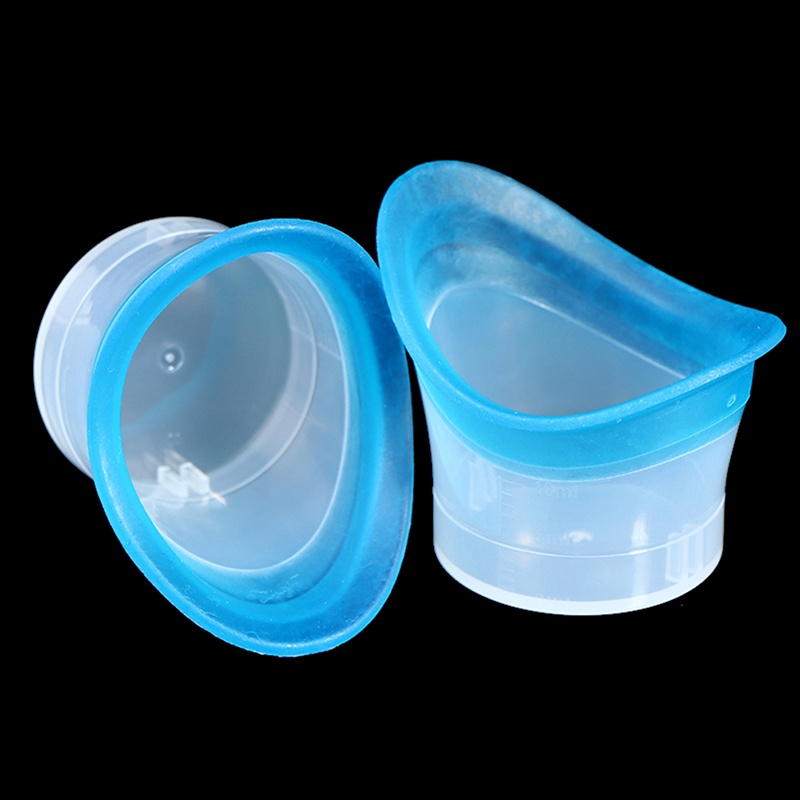 Bộ 2 Cốc Silicone Mềm Rửa Mắt Khi Tắm / Tắm