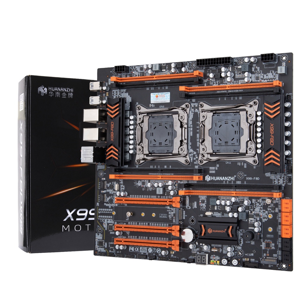 Mainborard Huananzhi Dual X99 F8D NEW BH 12th Dual CPU DDR4 ECC Giá Tốt Nhất Shopee
