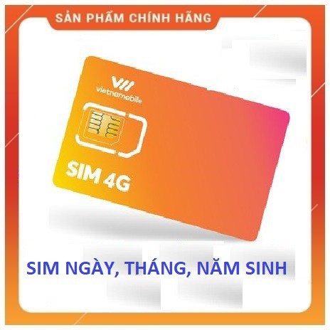 Sim VNMB ngày, tháng, năm sinh - kích hoạt trên 6 tháng - Có thể CMGS