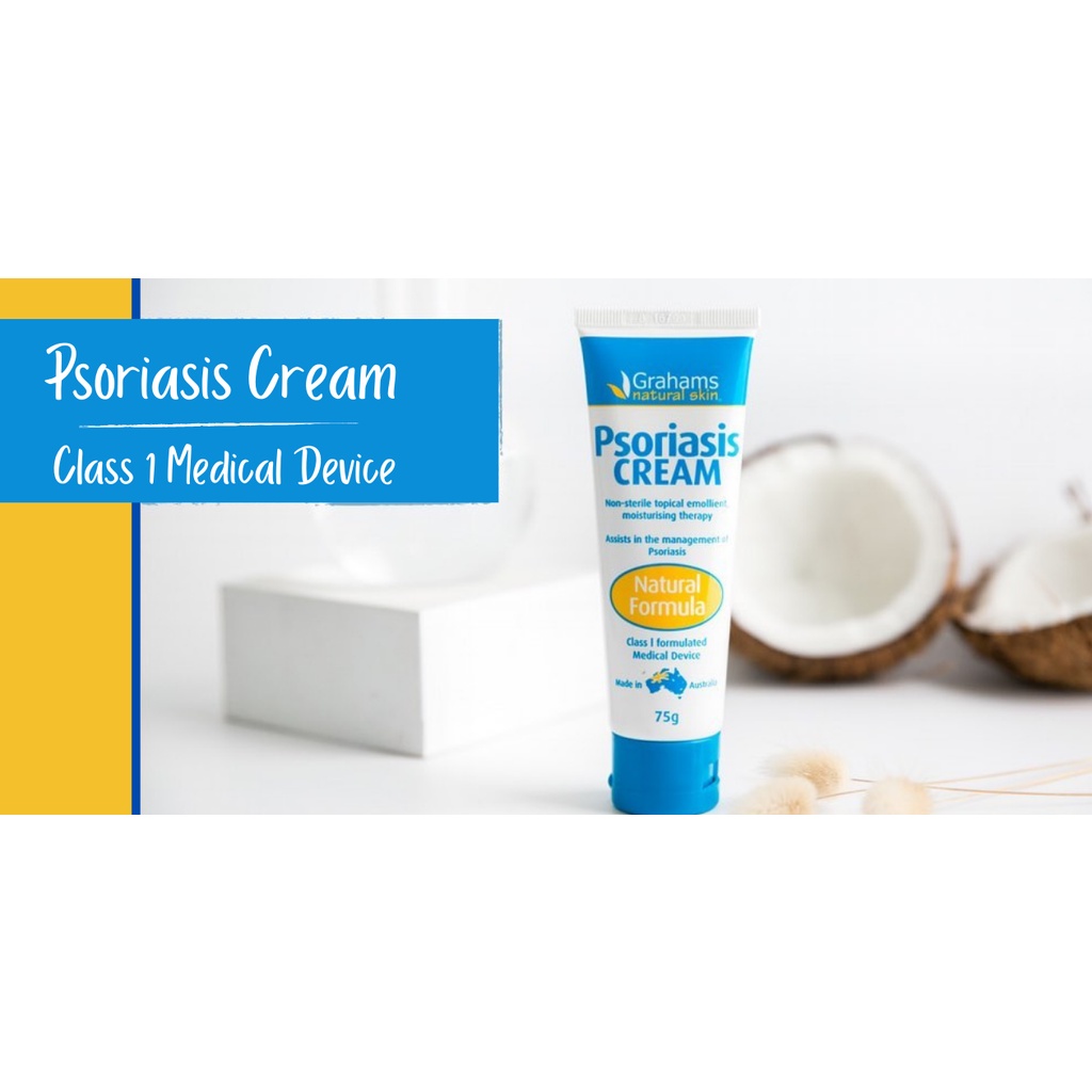 Bill Úc - Grahams Natural Psoriasis Cream 75g hỗ trợ quản lý bệnh vẩy nến